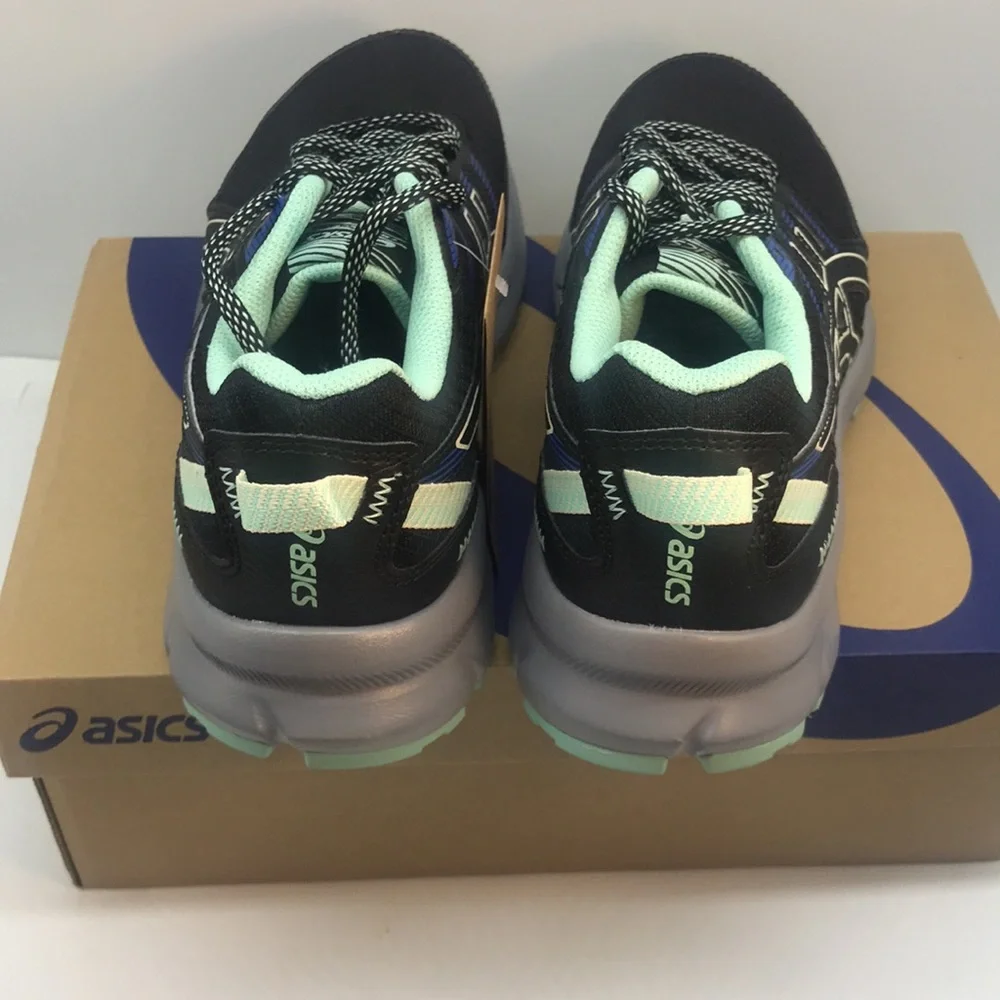 ASICS WOMENŚ TRAIL SCOUT 2 RUNNING SHOES SIZE 7.5 BLACK/BIRCH - Picture 4 of 14